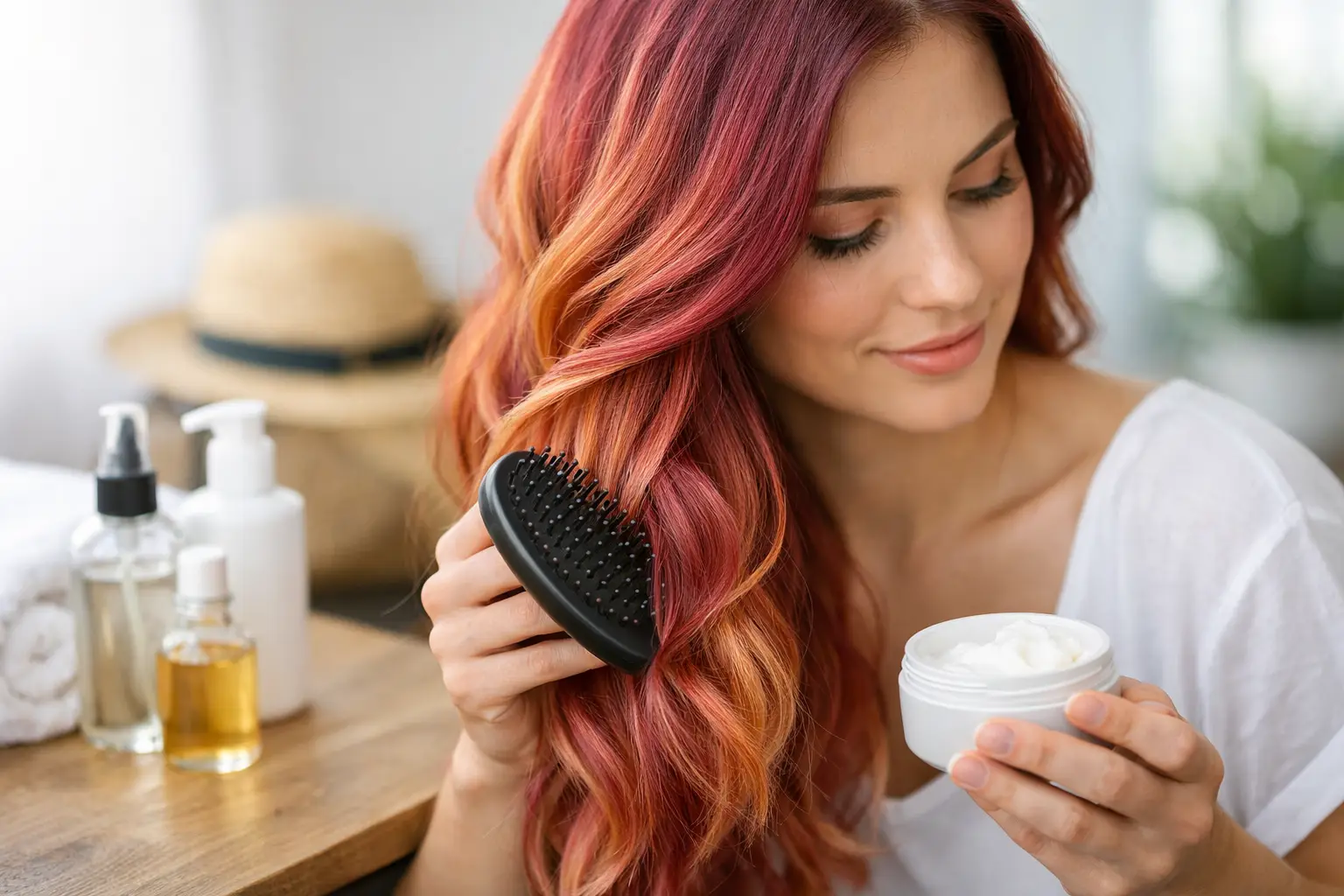 How to Protect Coloured Hair Between Salon Visits